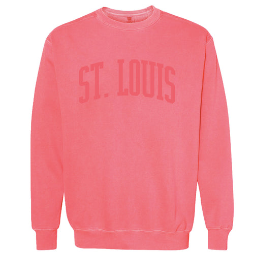 Soccer STL City Sweatshirt St Louis Soccer Comfort Colors 