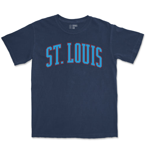 ST. LOUIS BLUES SERIES SIX BLUES NOTE SHORT SLEEVE TEE – STL Authentics