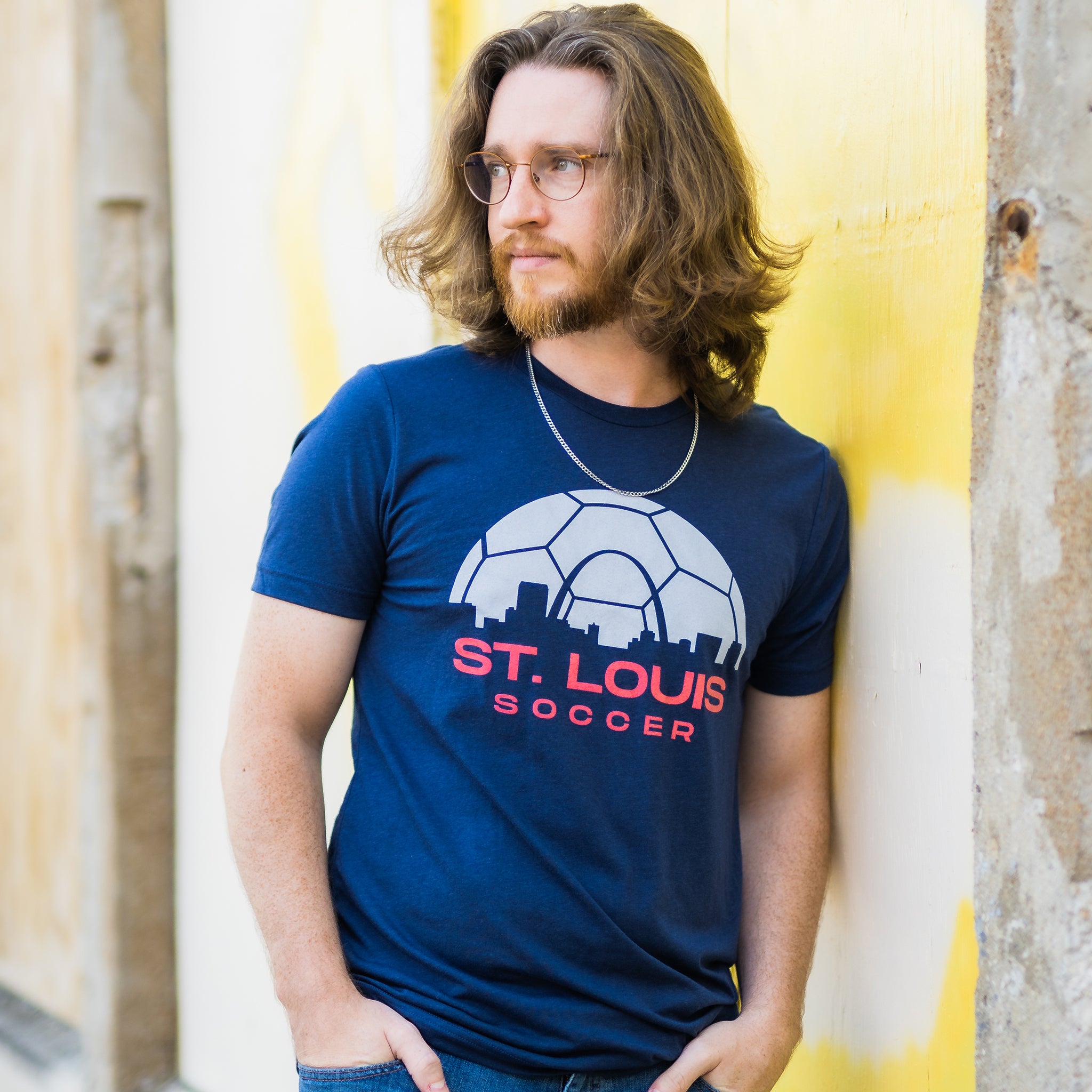 St. Louis Puff Unisex Short Sleeve T-Shirt - Ivory – Series Six