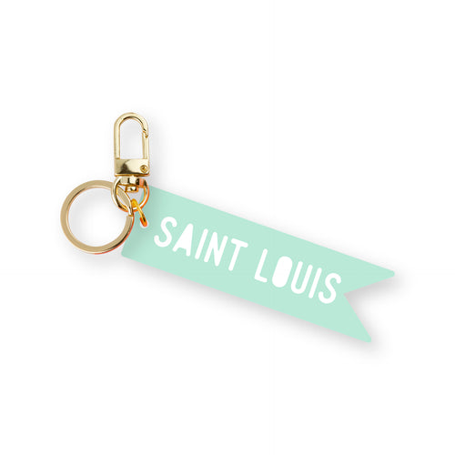 Series Six Company Saint Louis Heart Keychain