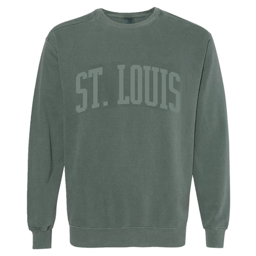 St. Louis Script Hooded Cropped Sweatshirt – Series Six