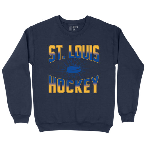 Vintage St. Louis Blues Hockey Crew-Neck Sweatshirt