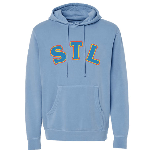 St. Louis Script Hooded Cropped Sweatshirt – Series Six