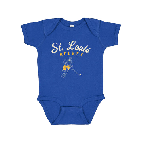 St. Louis Script Hooded Cropped Sweatshirt – Series Six