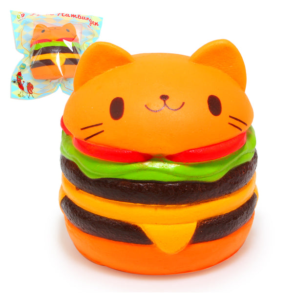 cat burger squishy