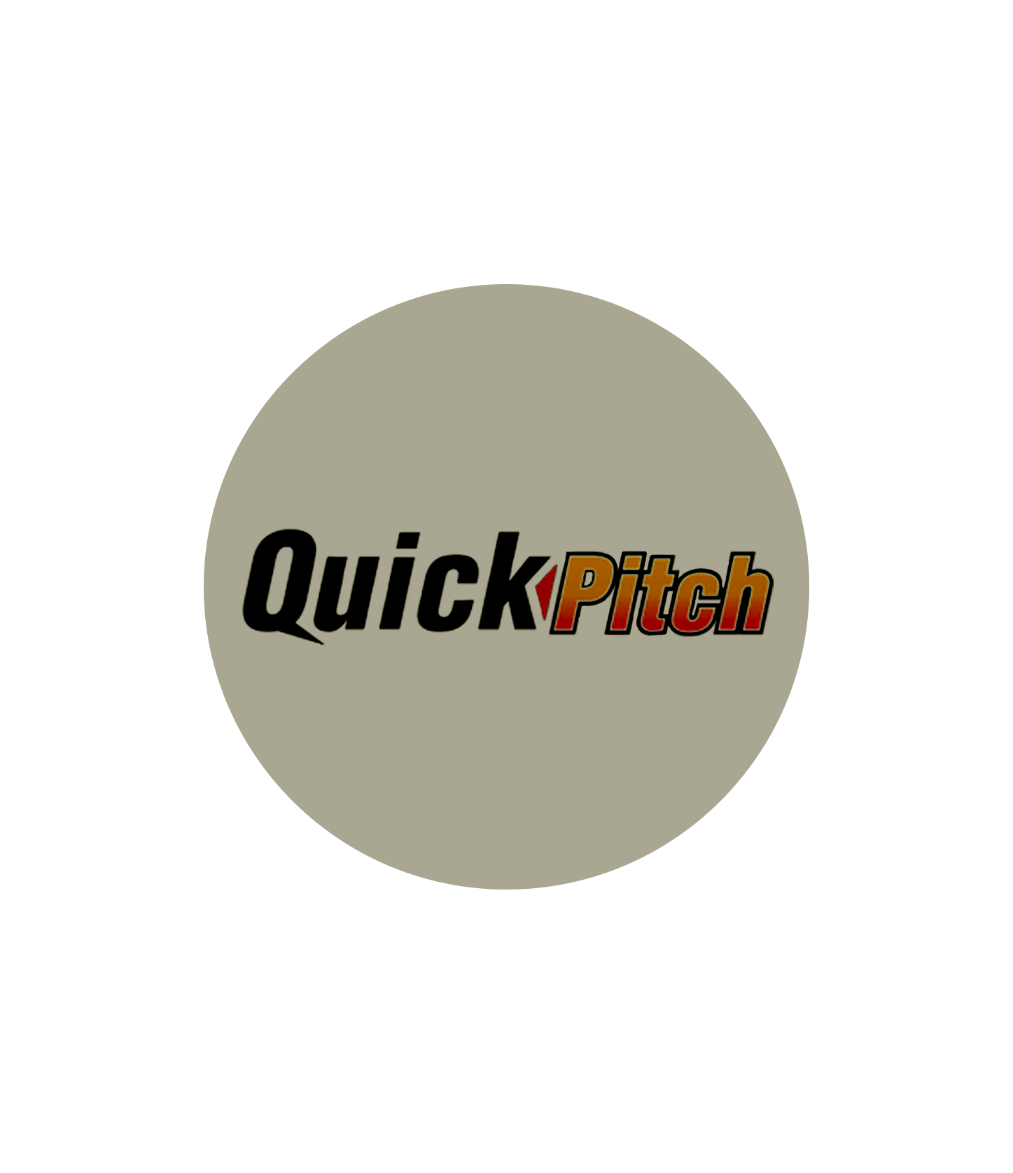 Quick Pitch Logo button