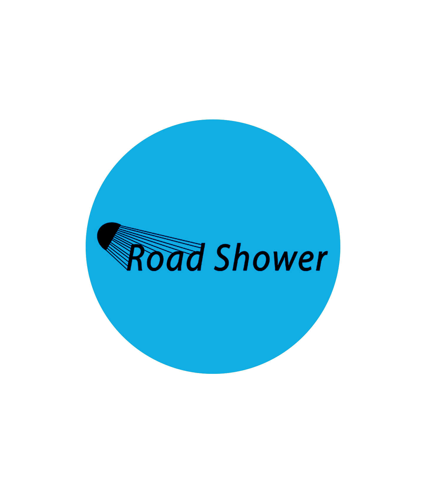 Road Shower Logo button