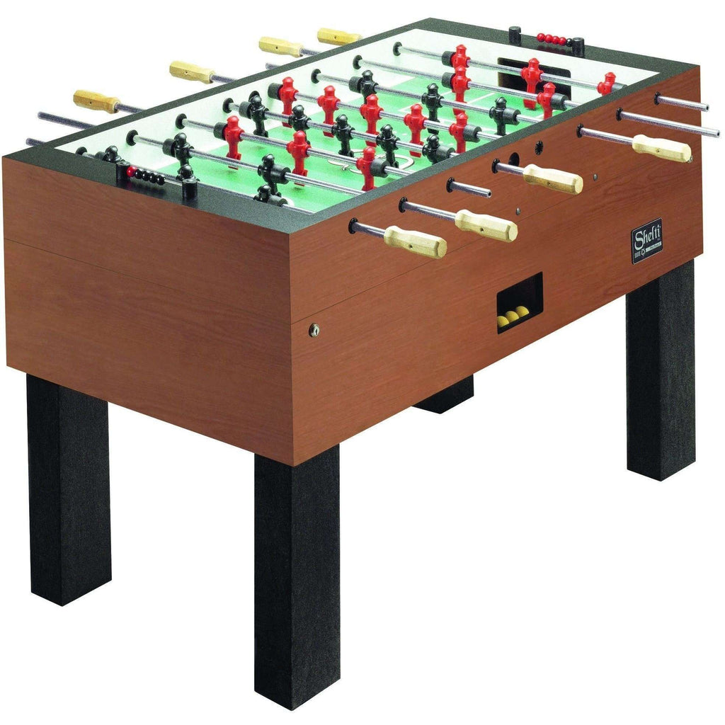 air hockey foosball table combo