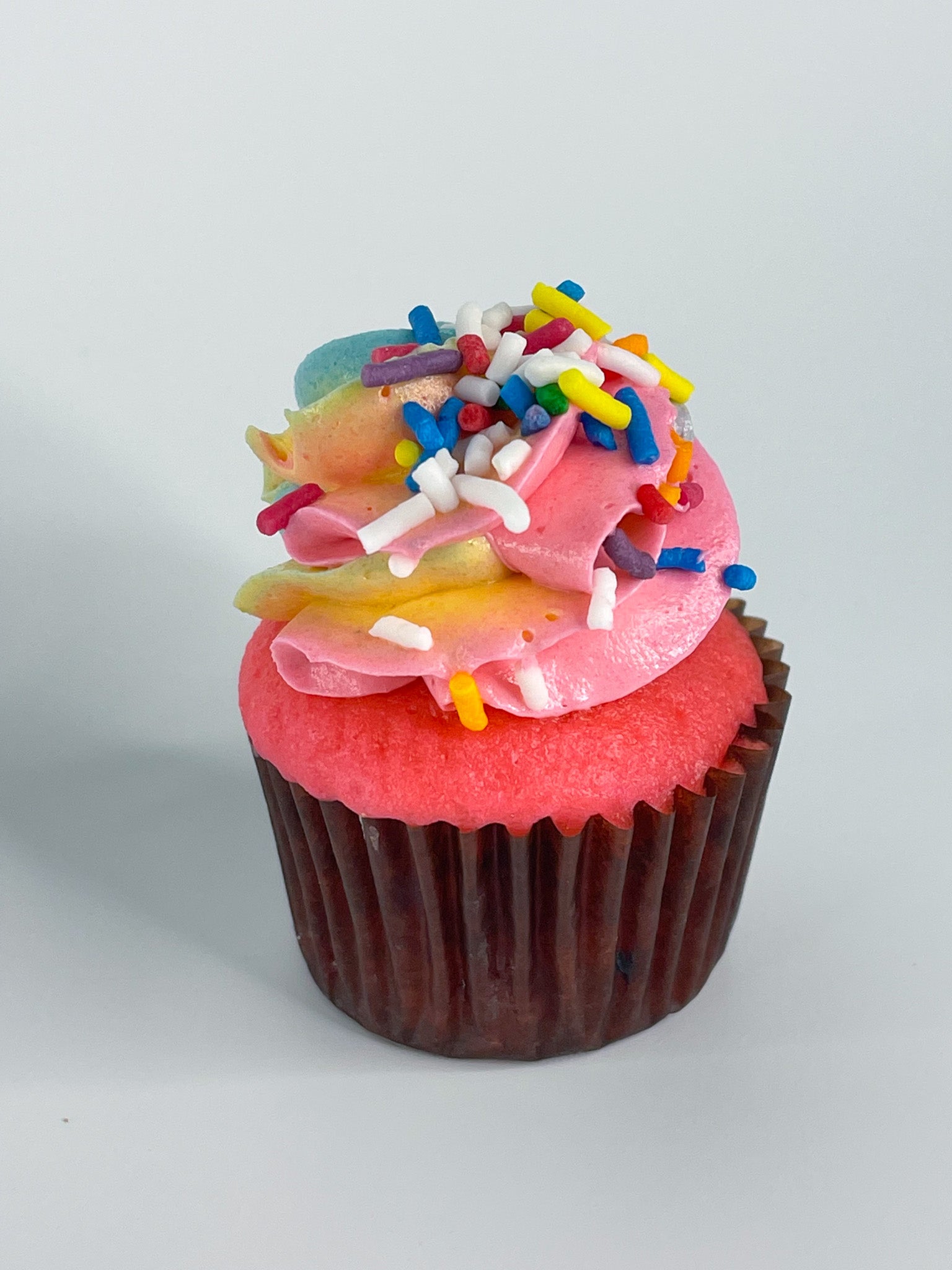 Vanilla Rainbow Mini Cupcakes – Cake Creations by Kate™