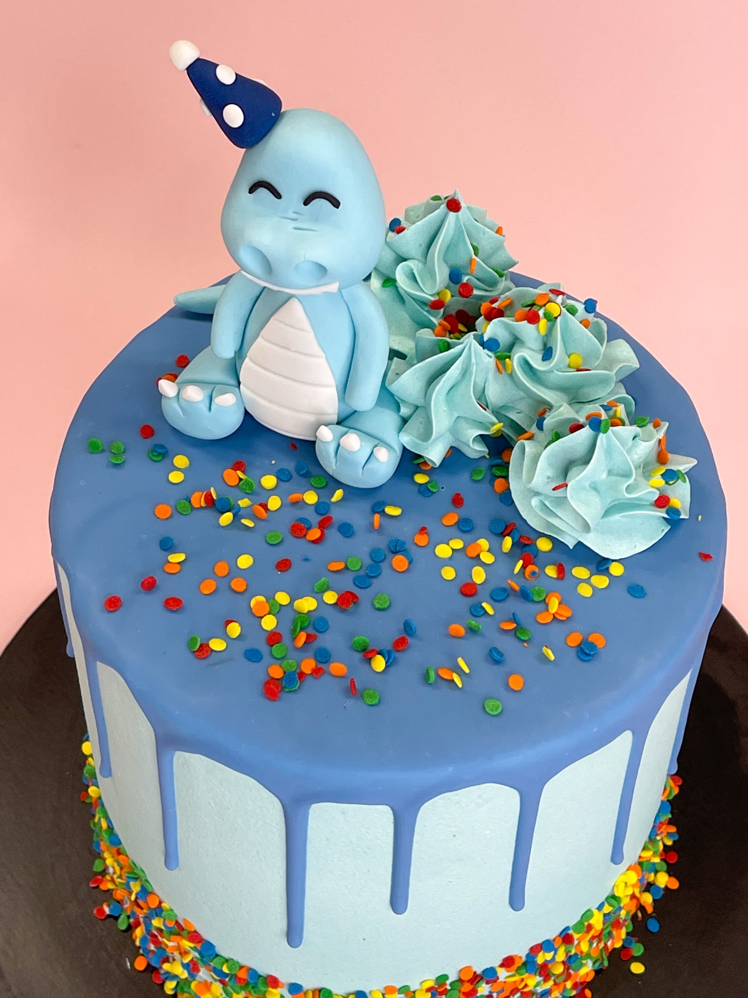 3D Fondant Dino Buttercream Speciality Cake – Cake Creations by Kate™