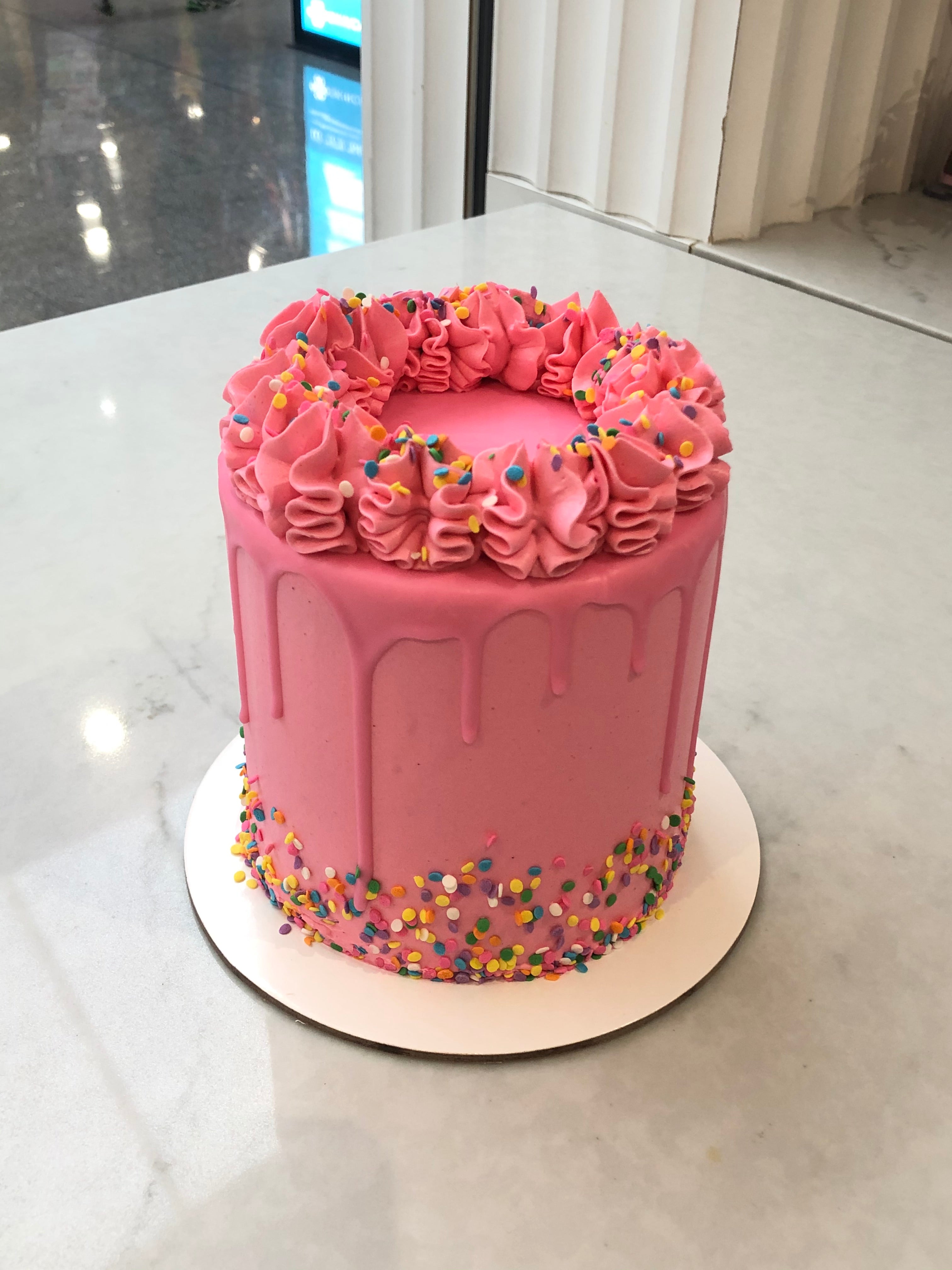 5 inch Mini Pink Cake – Cake Creations by Kate™