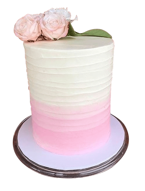 Ombre Buttercream Rough Spatula Double Height Speciality Cake Cake Creations By Kate