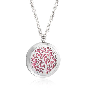 Essential Oil Diffuser Necklace -  Tree