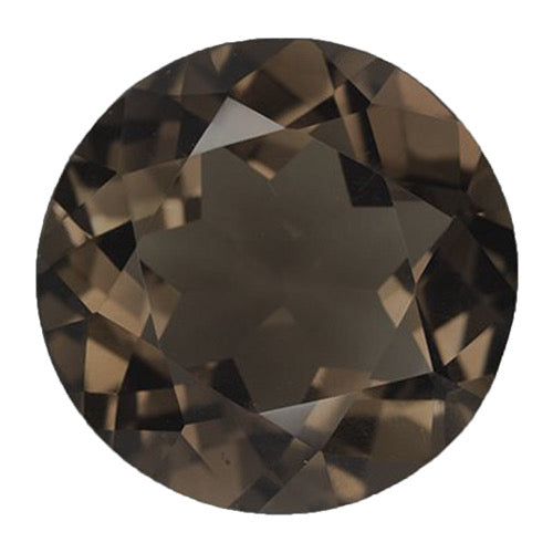 Smokey Quartz Round Brilliant