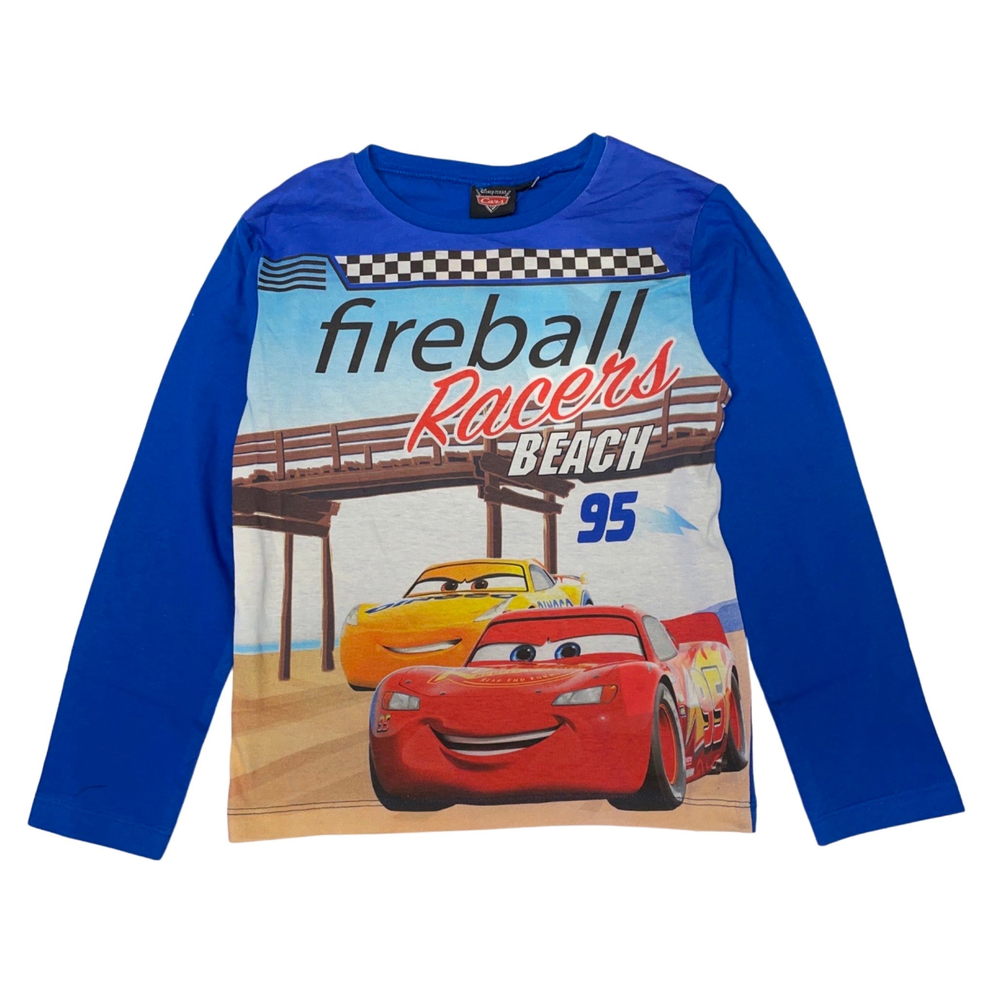 Cars "Fireball Beach" langærmet bluse