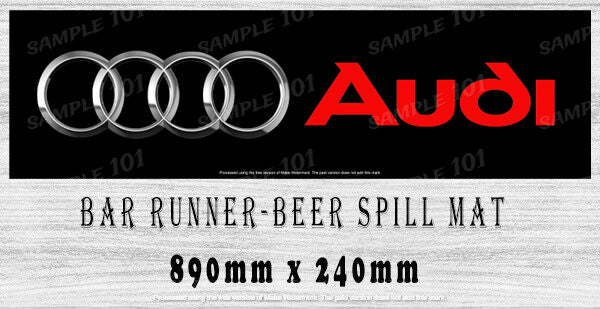 AUDI BAR RUNNER BAR MATS