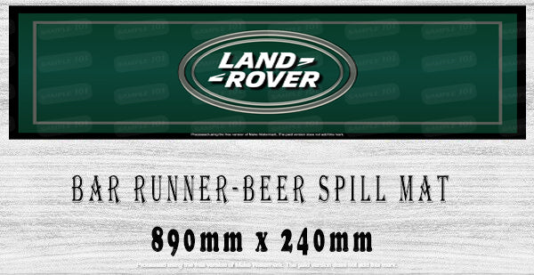 LAND ROVER EMBLEM BAR RUNNER MAT MATS