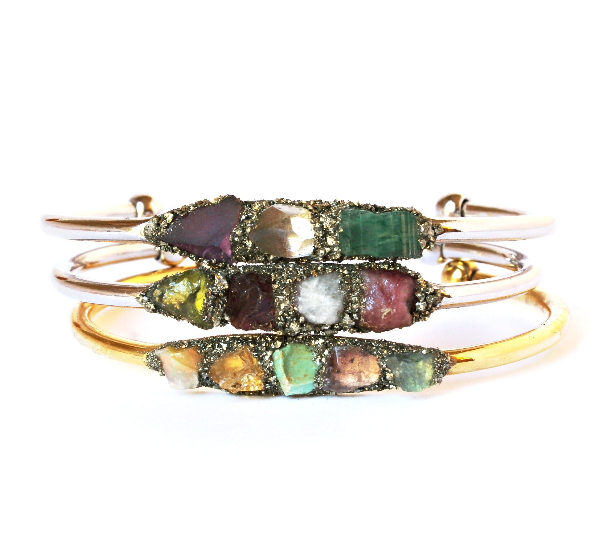 Customized Raw Birthstone Bracelet - Lea Spirit