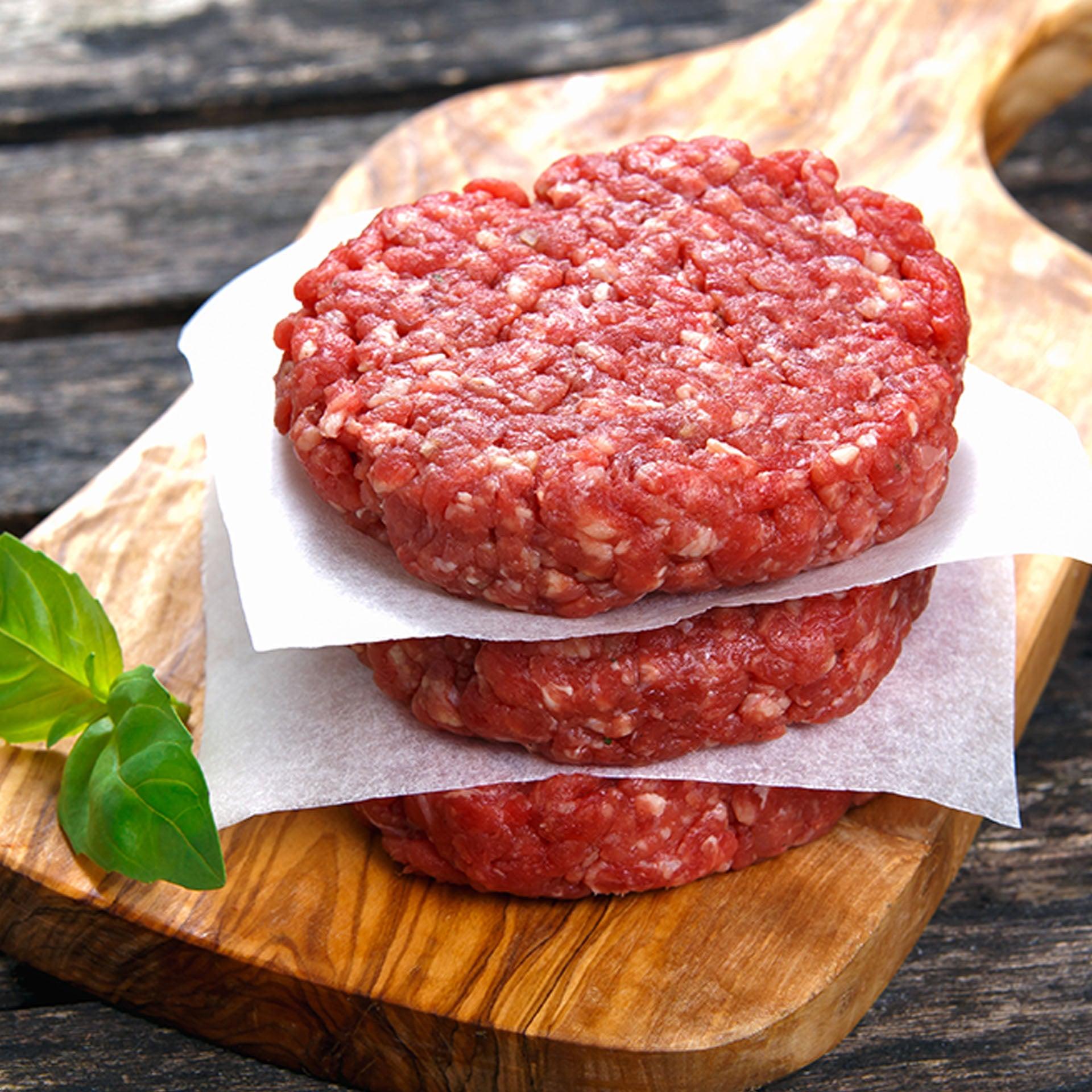 Grass-Fed Beef Gourmet Hamburger Patties 1/3 pound – FarmFoods