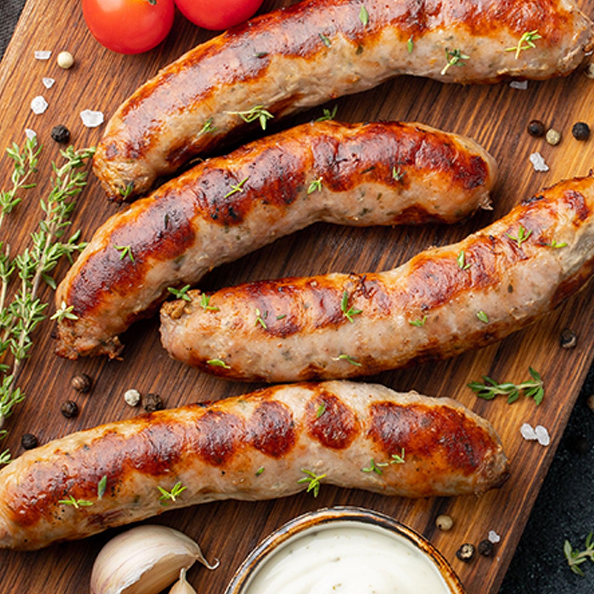 Heritage Pork Bratwurst Sausage Links – FarmFoods