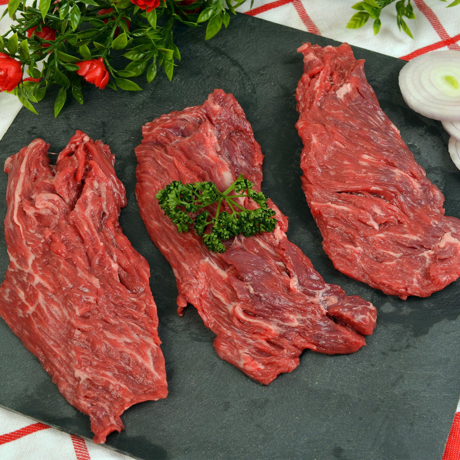 Grass-Fed Beef Sirloin Bavette / Flap Steak - FarmFoods
