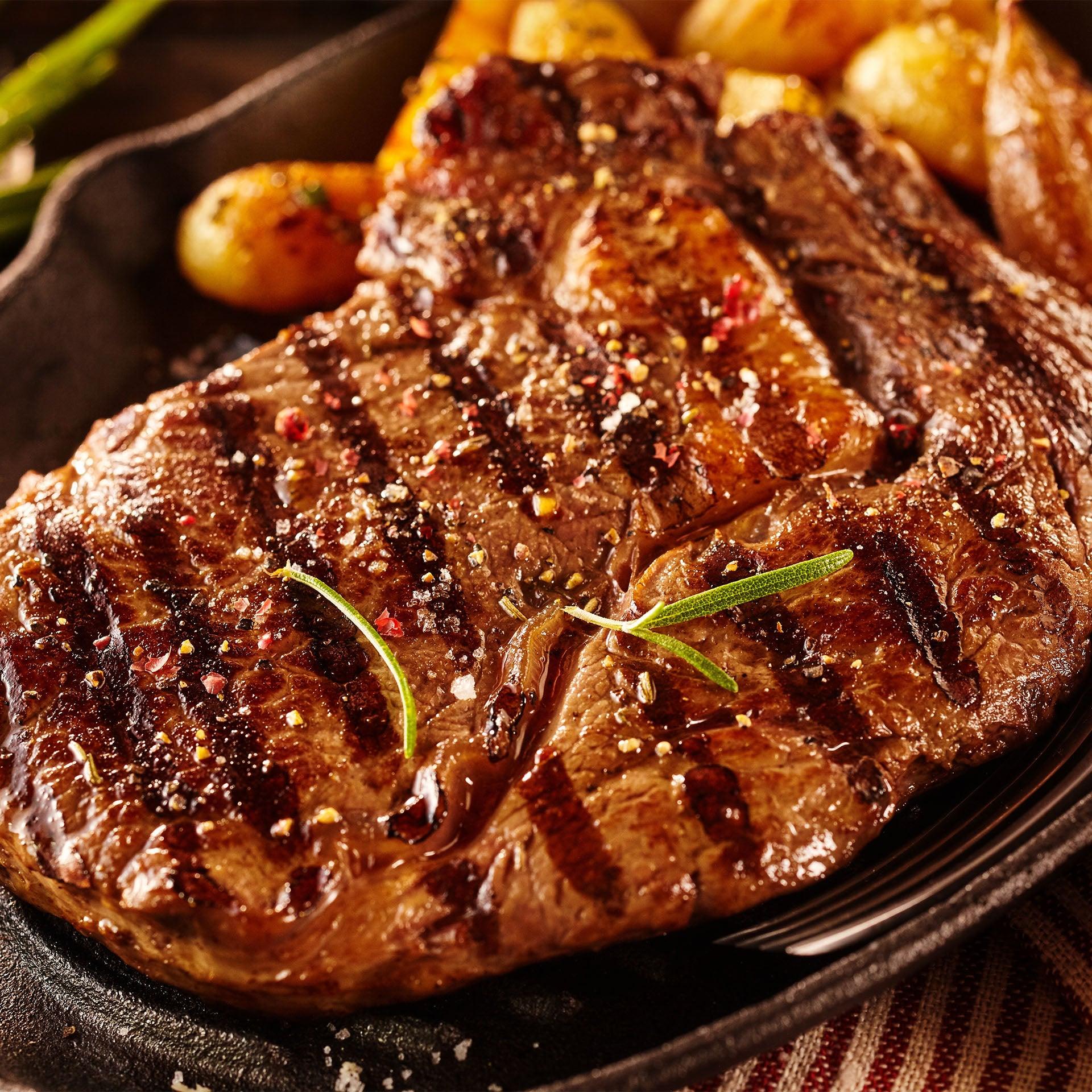 10 Grass Fed Rib Eye Steaks 129 Free Shipping Farmfoods 