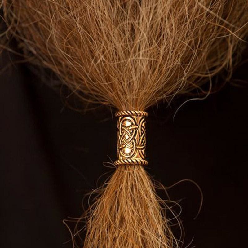 24pcs Norse Viking Runes Hair & Beard Ornaments Set - Norse Spirit