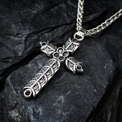 Stainless Steel Athelstan’s Cross Necklace - Norse Spirit