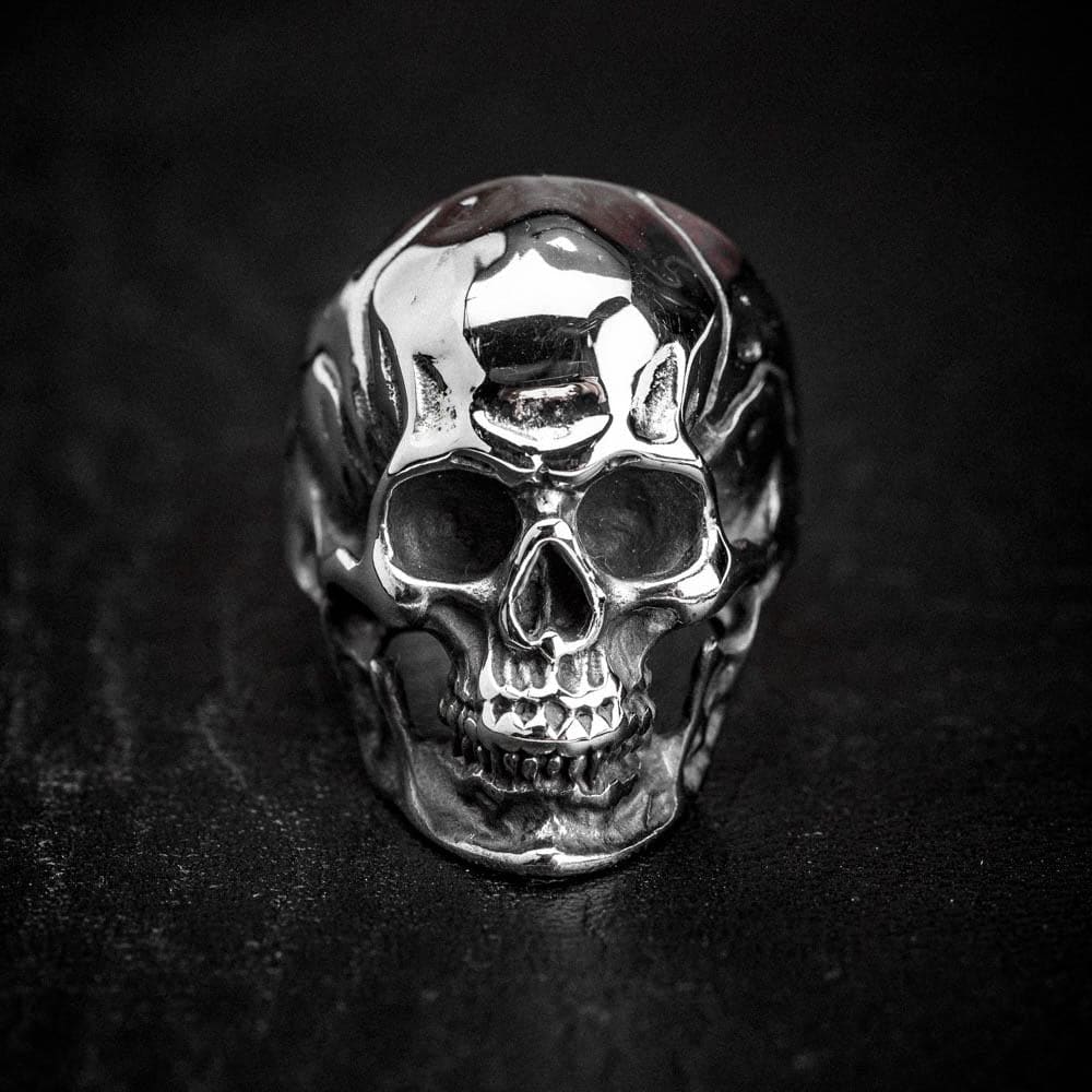 Stainless Steel Skull Ring - Norse Spirit