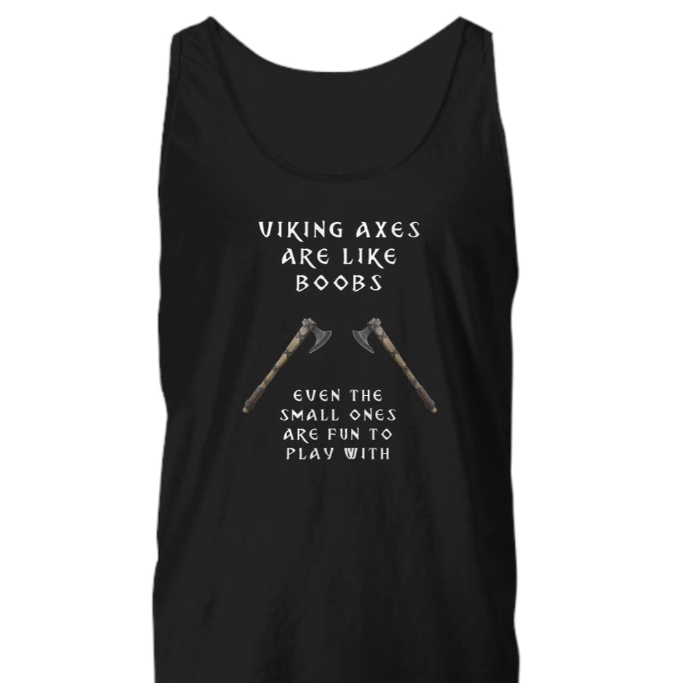 Viking Axes Black Tank Top - Norse Spirit