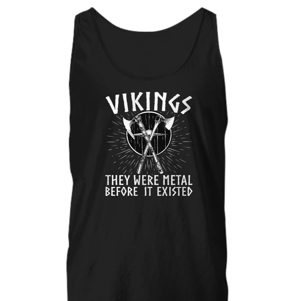 Norse Spirit Vikings They Were Metal Black T-Shirt Black / S