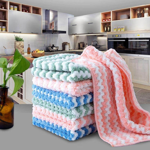 5 pcs Wiping Kitchen Towels Set