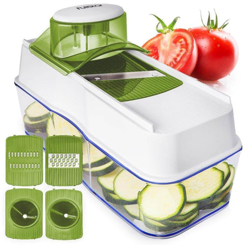 Mandoline Food Slicer (includes additional 13 attachments) – Curated  Kitchenware