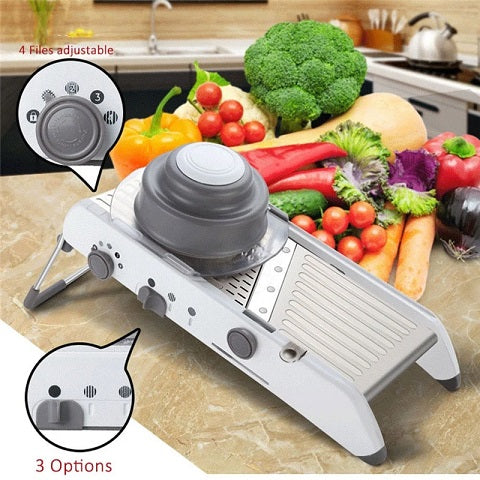 Mandoline Food Slicer (includes additional 13 attachments) – Curated  Kitchenware