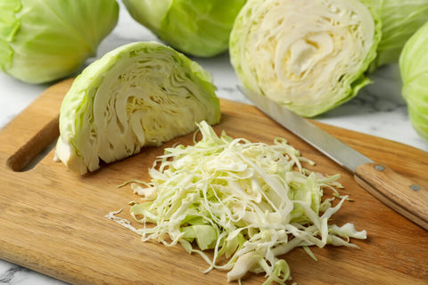 shredded cabbage