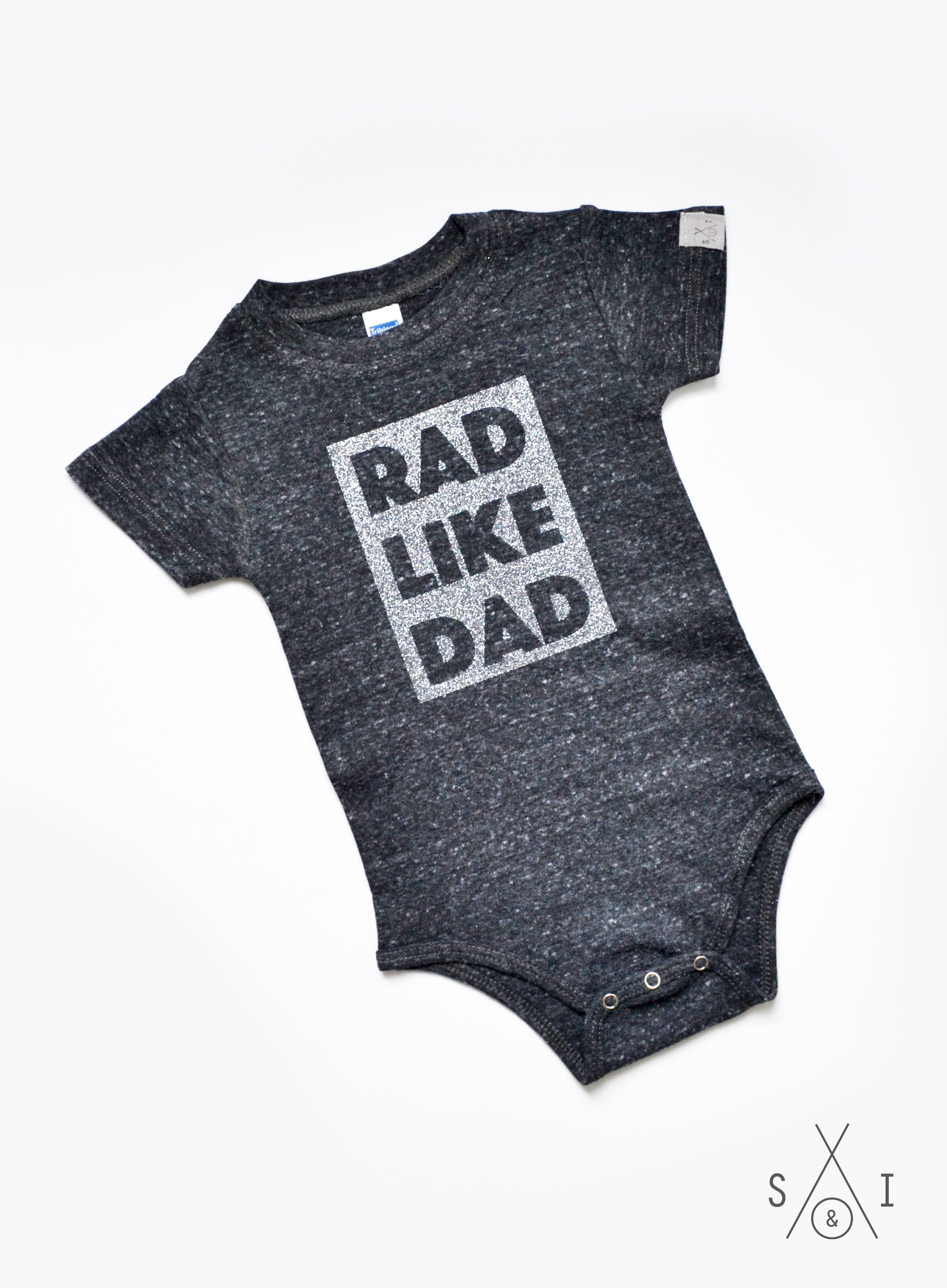 rad like dad onesie