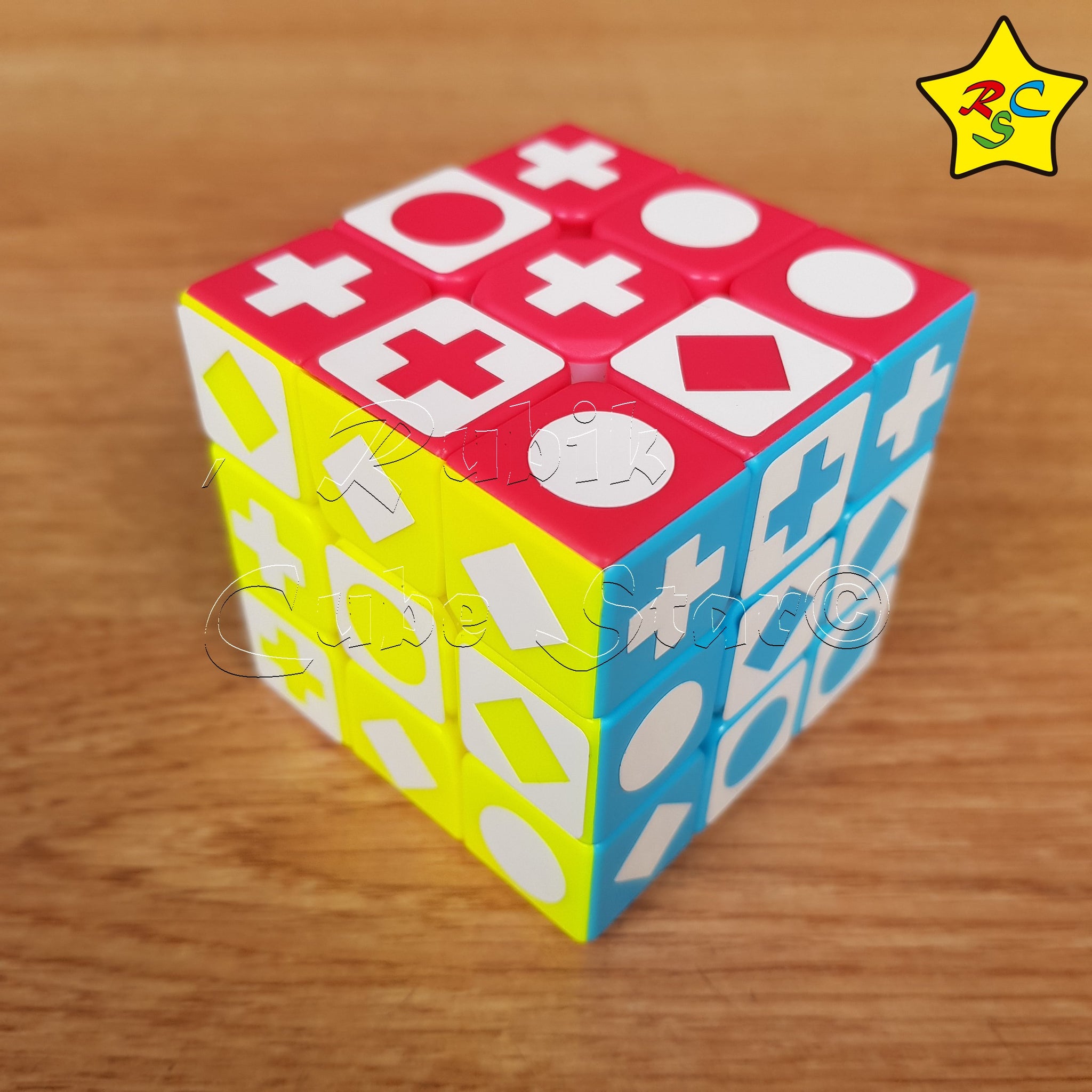 Cubo Rubik 3x3 Alumbra Oscuridad Doble Solucion Stickerless Rubik