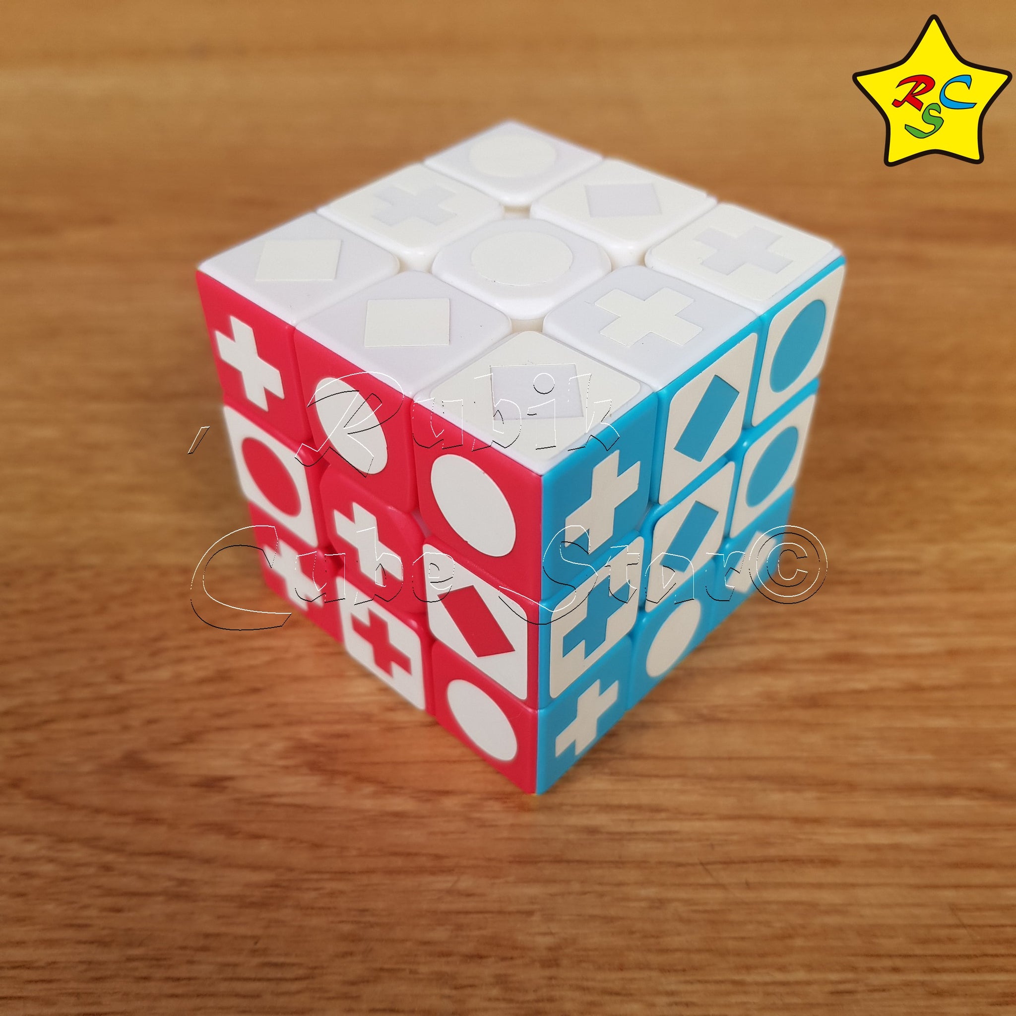 Cubo Rubik 3x3 Alumbra Oscuridad Doble Solucion Stickerless Rubik