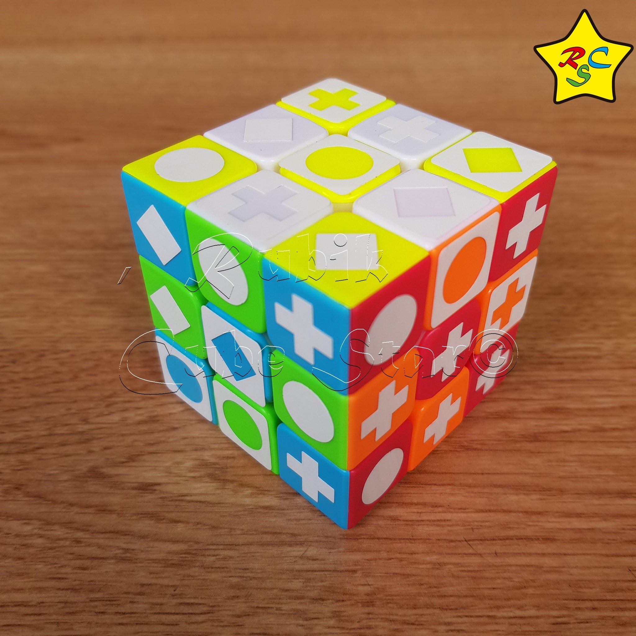 Cubo Rubik 3x3 Alumbra Oscuridad Doble Solucion Stickerless Rubik