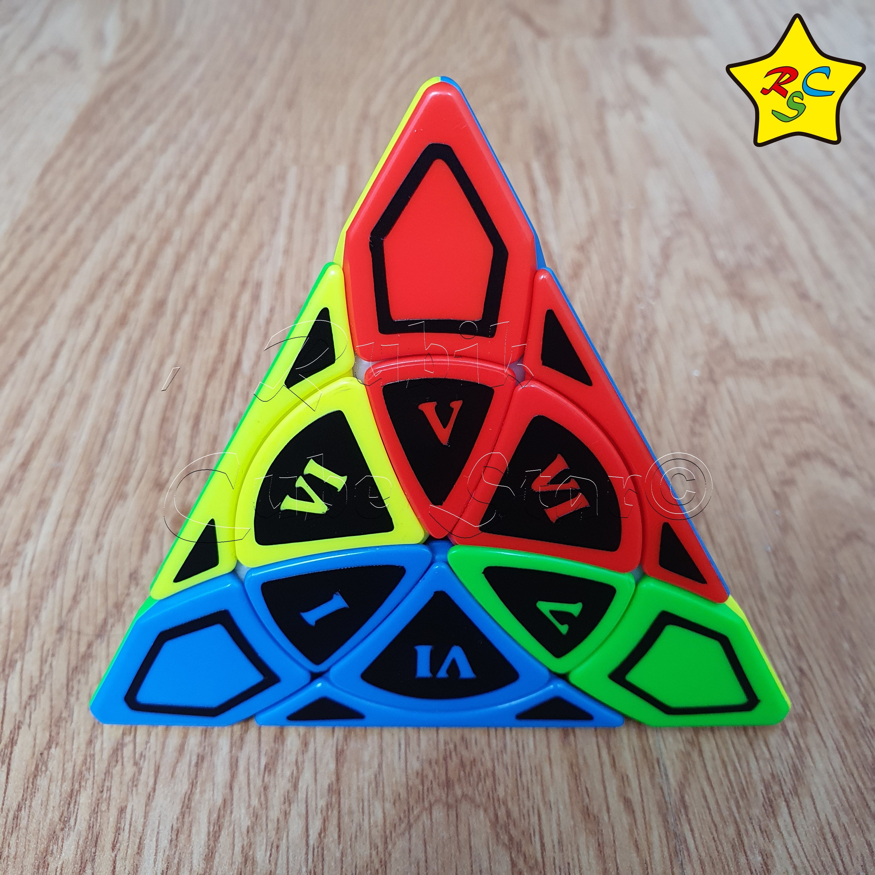 Time Machine Pyraminx Cubo Crazy Maquina Tiempo Cubo 3x3x4