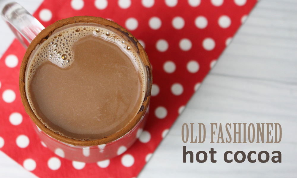 Old Fashioned Hot Cocoa Recipe Creamy And Delicious Diy Craft Club 