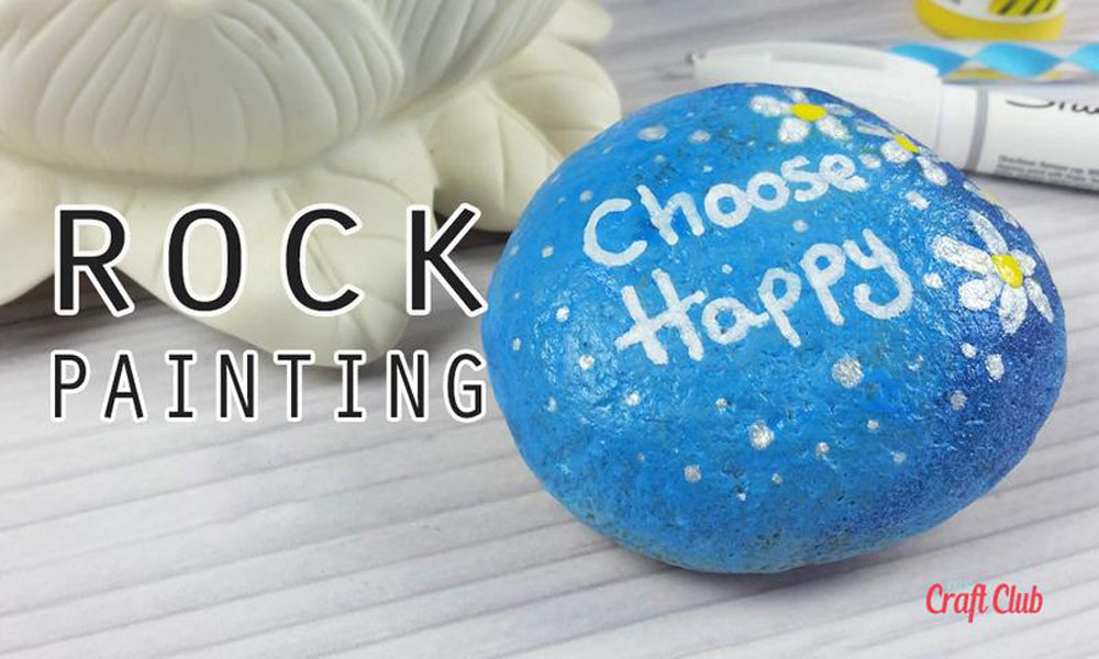 Rock Painting Ideas For 2021 | FREE Video Tutorial - DIY Craft Club