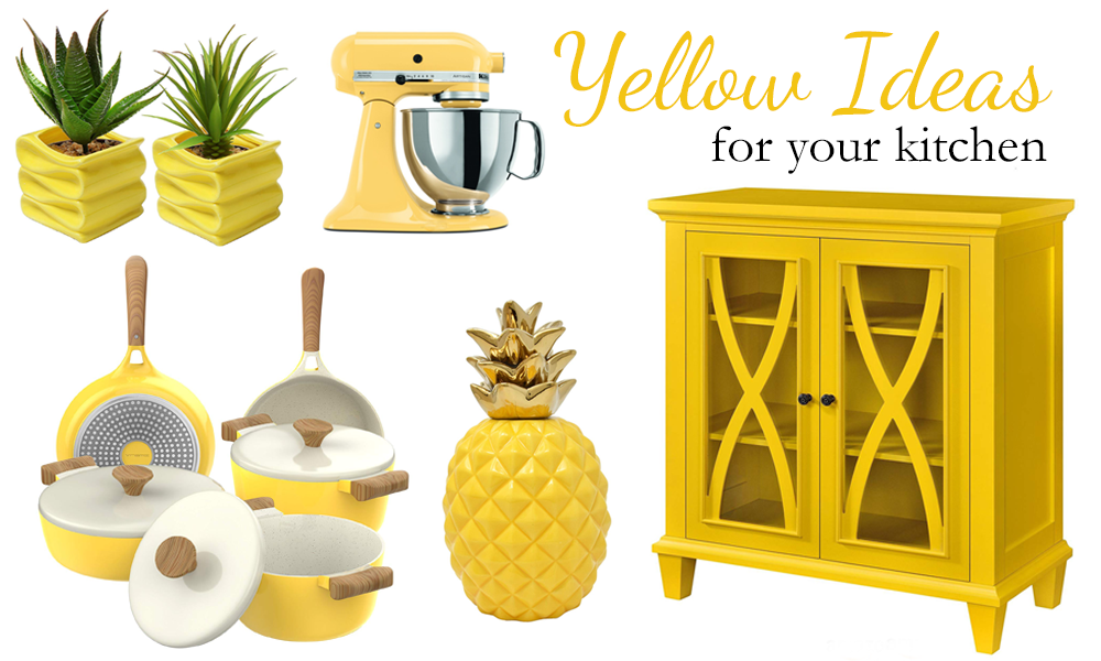 15 ý tưởng yellow kitchen decor đừng bỏ qua