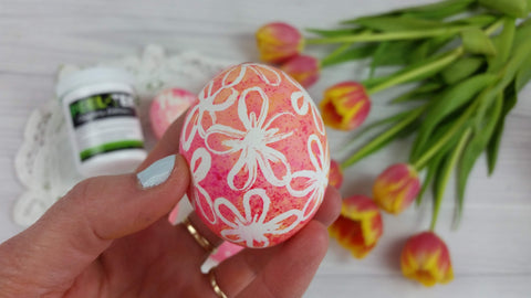 How To Use Masking Fluid On Easter Eggs