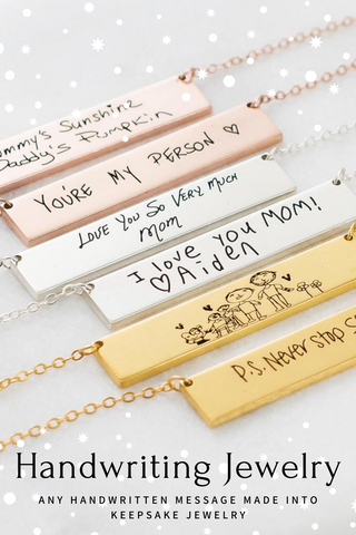 Handwriting Jewelry