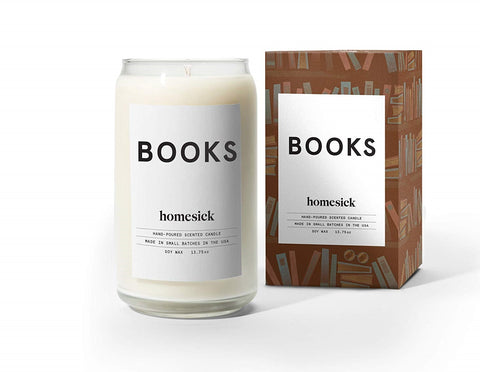 Book Reading Candle Gift