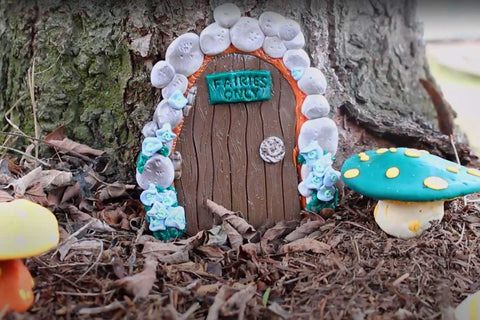 Fairy Door In A Tree