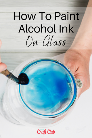 Alcohol Ink on Glass Tutorial