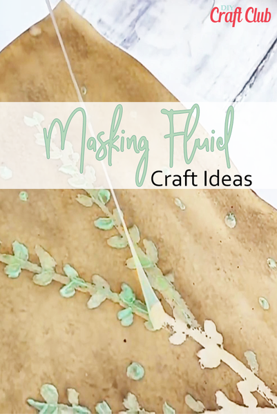 Masking Fluid Craft Ideas