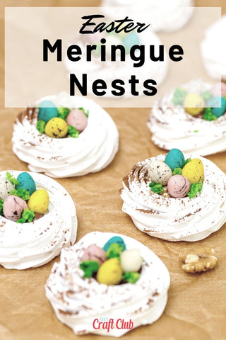 Easter Meringue Nests